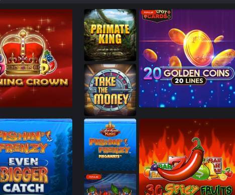 Knightslots Casino jackpot games screenshot
