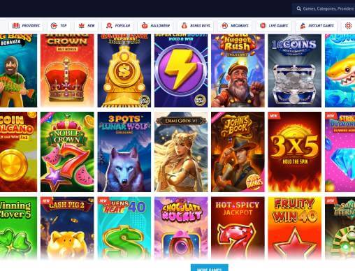 Tikitaka Casino online slots screenshot