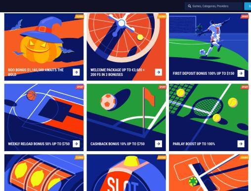 Tikitaka Casino promotions screenshot