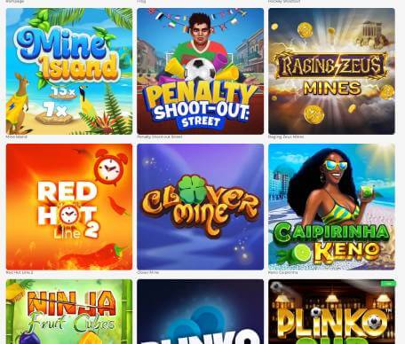 Merlin Casino fast games screenshot